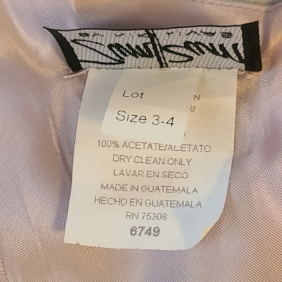 Vintage Blue Slip Gown - Picture 7 of 8